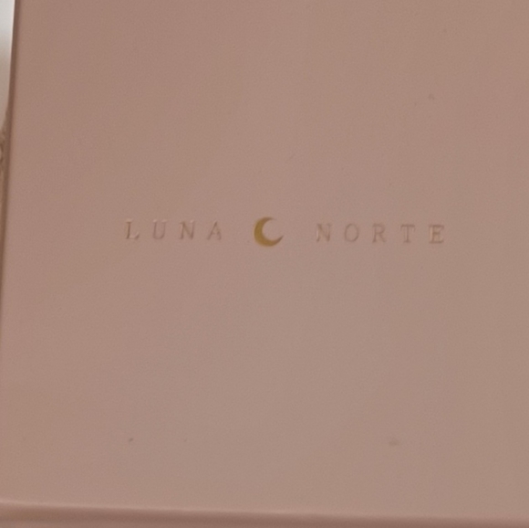 2 pairs stud earring BY LUNA NORTE AMETHYST 14K GOLD PLATED CRESCENT MOON STAR - Picture 7 of 7